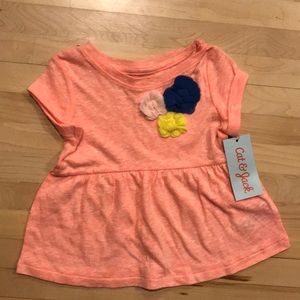 Cat and Jack Pink cotton T-shirt dress
